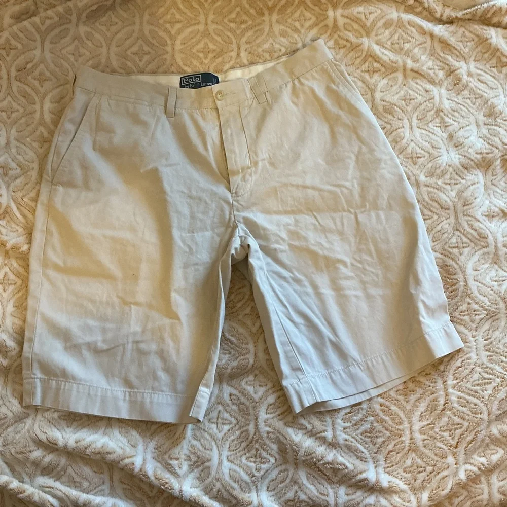 Polo Ralph Lauren Khaki Chino Shorts – Men’s Size 34